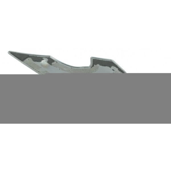 Emblema Tanque Direito Harley Softail Fat Boy 12-15 Original Prateado