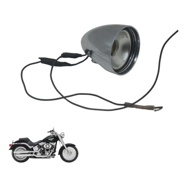 Carcaça Pisca Traseiro Harley Softail Fat Boy 12-15 Original