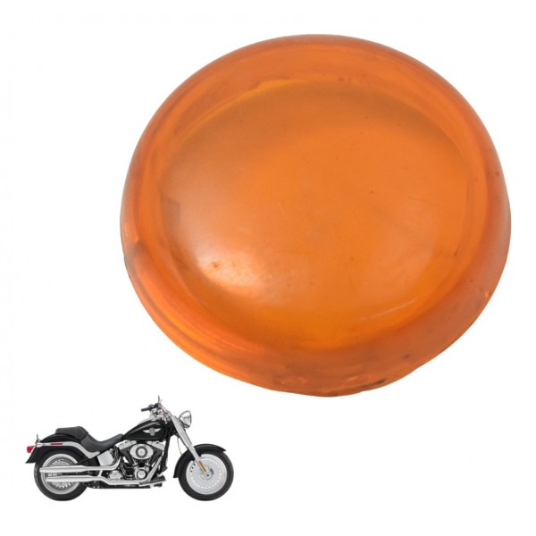 Lente Pisca Diant Avaria Harley Softail Fat Boy 12-15 Orig