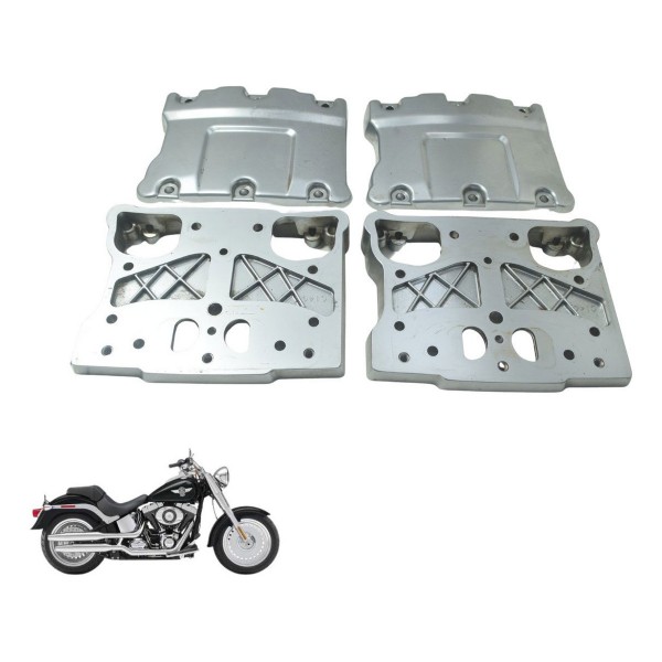 Jogo Tampa Válvula Cabeçot Harley Softail Fat Boy 12-15 Orig