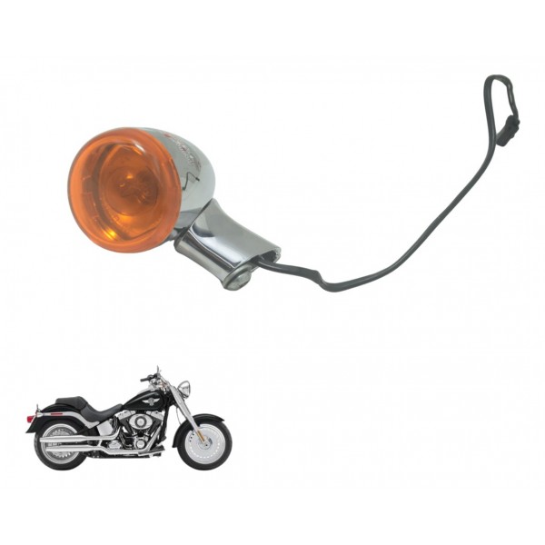 Pisca Traseiro Harley Softail Fat Boy 12-15 Original