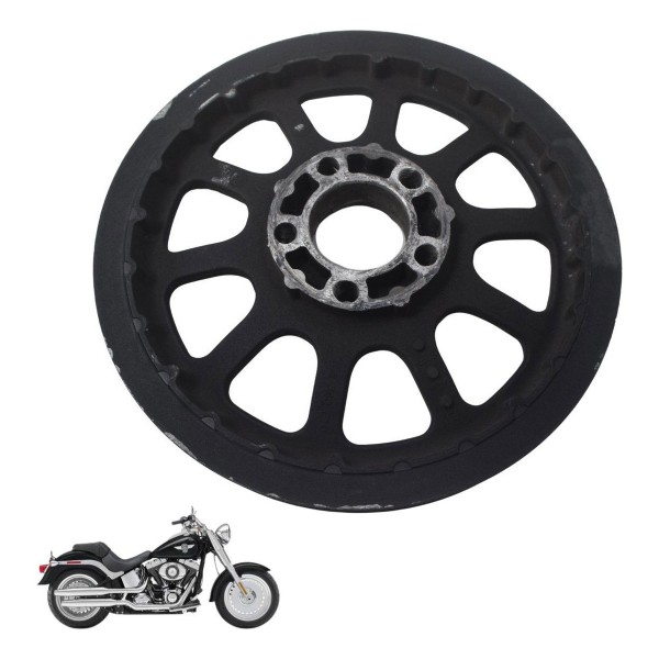 Polia Traseira C/ Detalhes Harley Softail Fat Boy 12-15 Orig