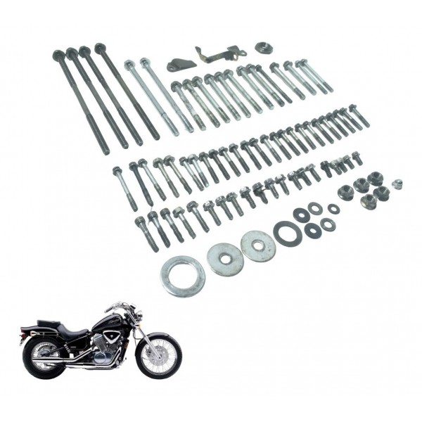 Kit Parafuso Motor Honda Vt Shadow 600 C 95-05 Original