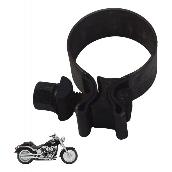 Abraçadeira Escape Harley Softail Fat Boy 12-15 Original