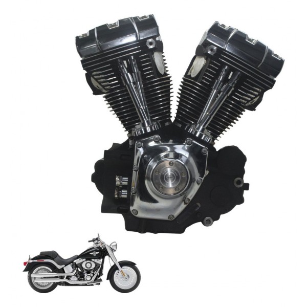 Motor Compl Nfe Base Troca Harley Softail Fat Boy 12-15 Orig