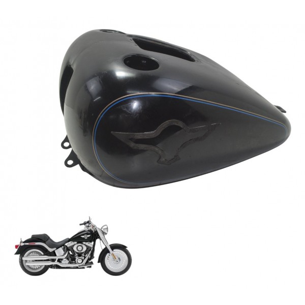 Tanque C/ Avaria Harley Softail Fat Boy 12-15 Original