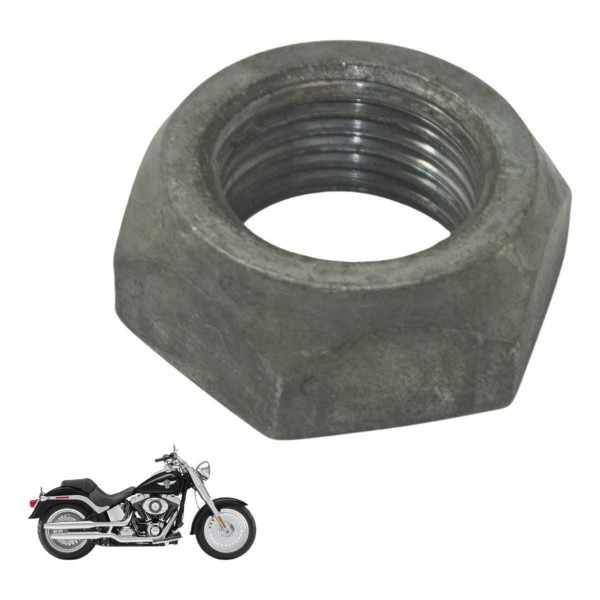Porca Eixo Traseiro Harley Softail Fat Boy 12-15 Original