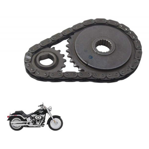 Engrenagem Corrente Bomba Óleo Harley Softail Fat Boy 12-15