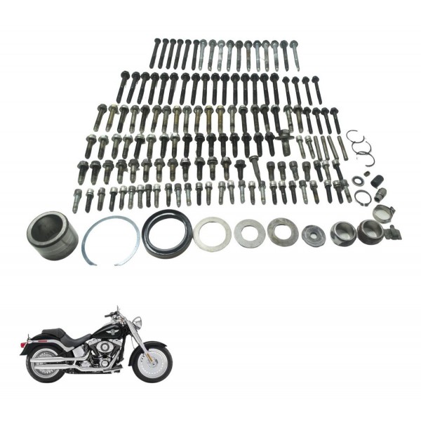 Kit Parafuso Motor Harley Softail Fat Boy 12-15 Original