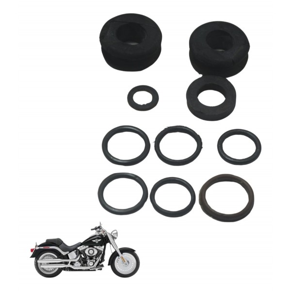 Kit Coxim Diversos Harley Softail Fat Boy 12-15 Original