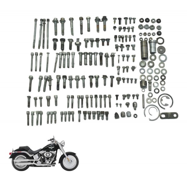 Parafusos Diversos Harley Softail Fat Boy 12-15 Original