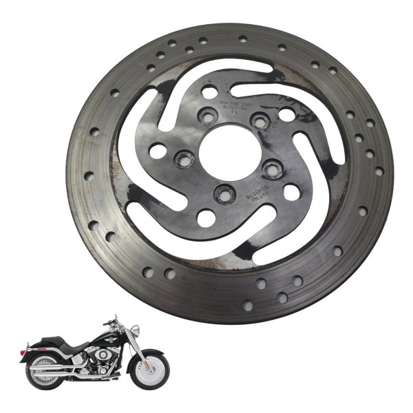 Disco Freio Traseiro Harley Softail Fat Boy 12-15 Original