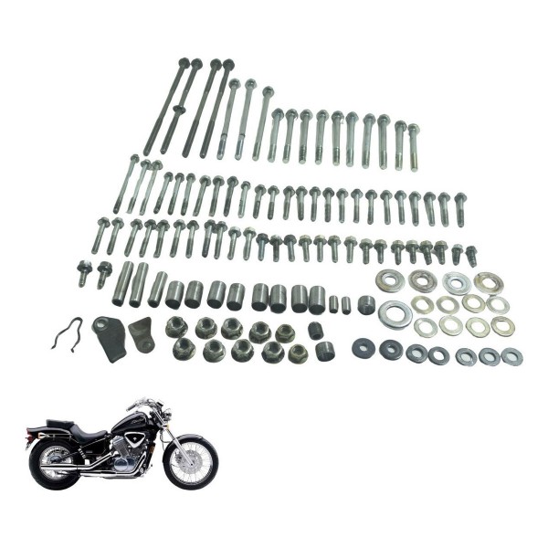 Kit Parafuso Motor Honda Vt Shadow 600 C 95-05 Original