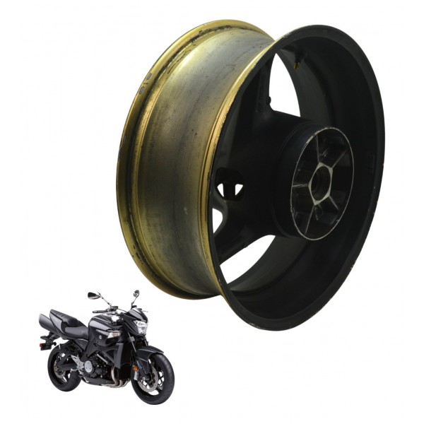 Roda Traseira C/ Detalhes Suzuki Gsx 1300 B King 09-16 Orig