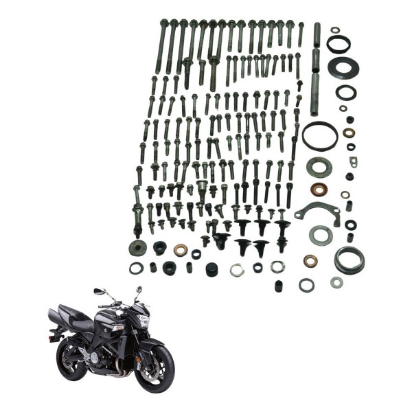 Kit Parafuso Motor Suzuki Gsx 1300 B King 09-16 Original