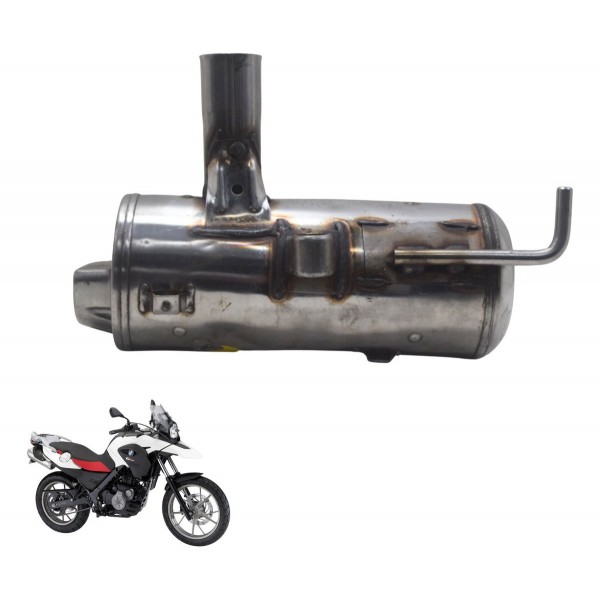 Ponteira Escape Direita C/ Detalhes Bmw G 650 Gs 12-16 Orig