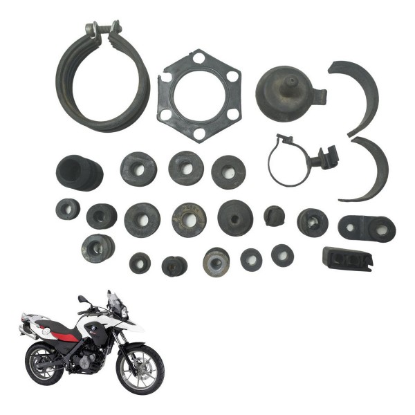 Kit Coxim Diversos Bmw G 650 Gs 12-16 Original