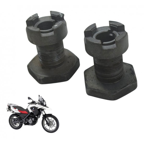 Par Parafuso Fixação Chassis Bmw G 650 Gs 12-16 Original