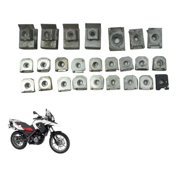 Kit Presilhas Carenagem Diversas Bmw G 650 Gs 12-16 Original