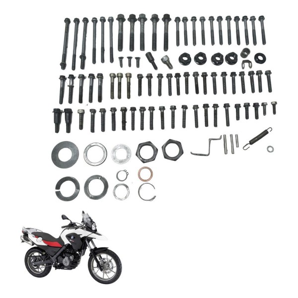 Kit Parafusos Motor Bmw G 650 Gs 12-16 Original