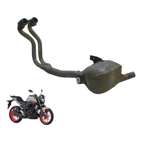 Curva Escape Yamaha Mt 03 16-19 Original