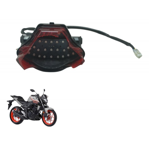 Lanterna Traseira C/ Avaria Yamaha Mt 03 16-19 Original