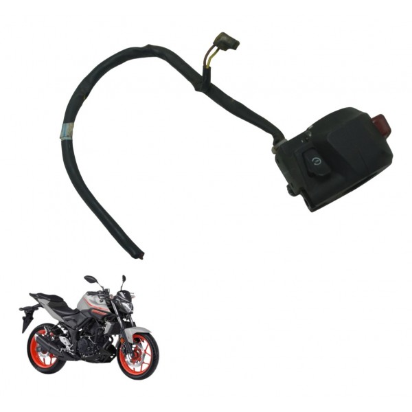 Chave Punho Partida S/ Plug Yamaha Mt 03 16-19 Original