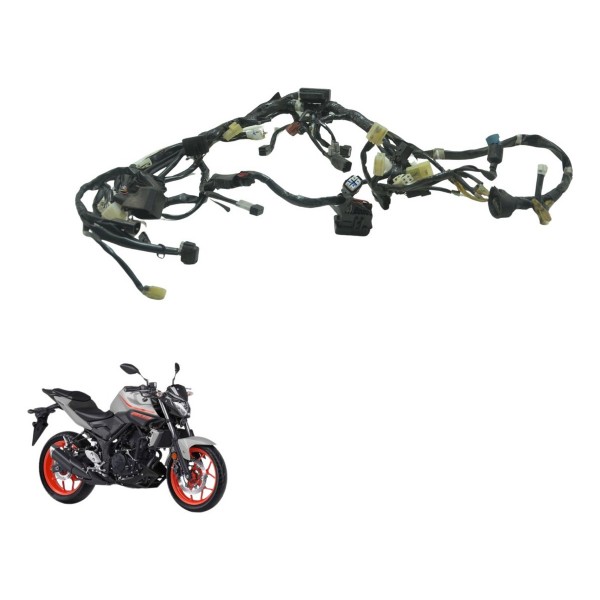 Chicote Principal C/ Abs C/ Detalhes Yamaha Mt 03 16-19 Orig