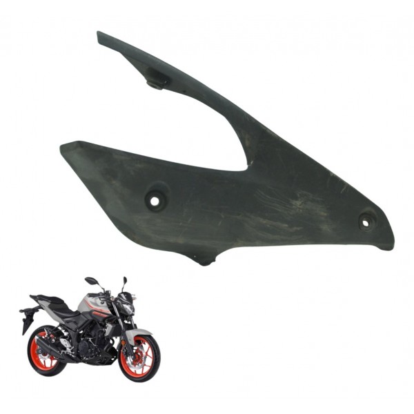 Protetor Escapamento C/ Avaria Yamaha Mt 03 16-19 Original