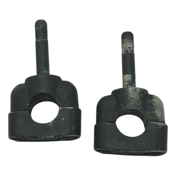 Par Riser Guidão Yamaha Mt 03 16-19 Original Preto