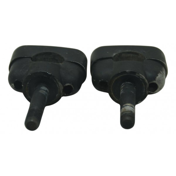 Par Riser Guidão Yamaha Mt 03 16-19 Original Preto