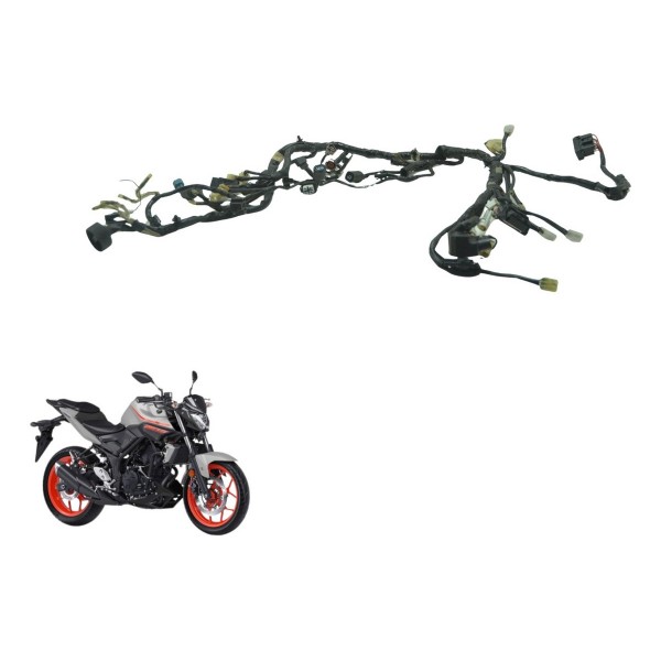 Chicote S/ Abs C/ Detalhes Yamaha Mt 03 16-19 Original