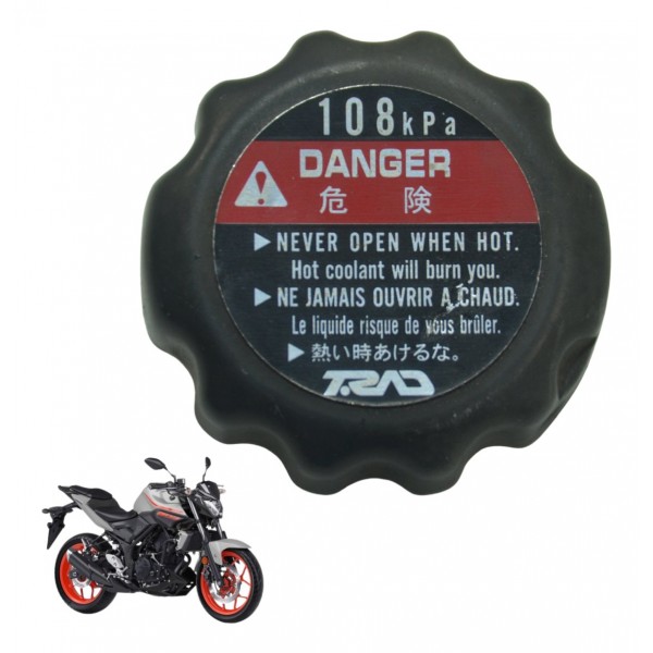 Tampa Radiador Yamaha Mt 03 16-19 Original