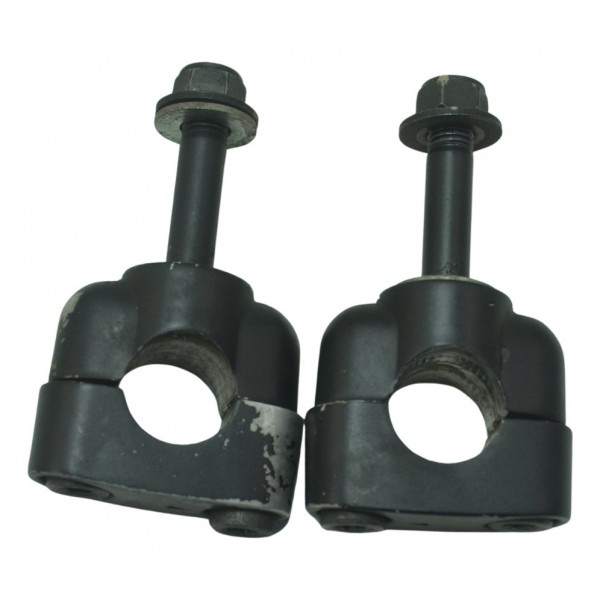 Par Riser Guidão Yamaha Mt 03 16-19 Original Preto