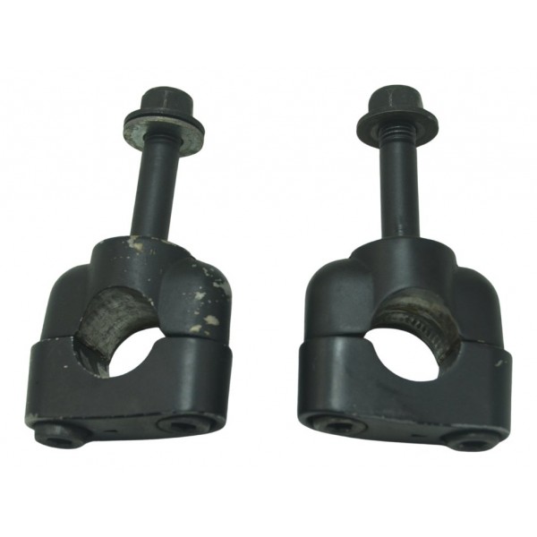 Par Riser Guidão Yamaha Mt 03 16-19 Original Preto