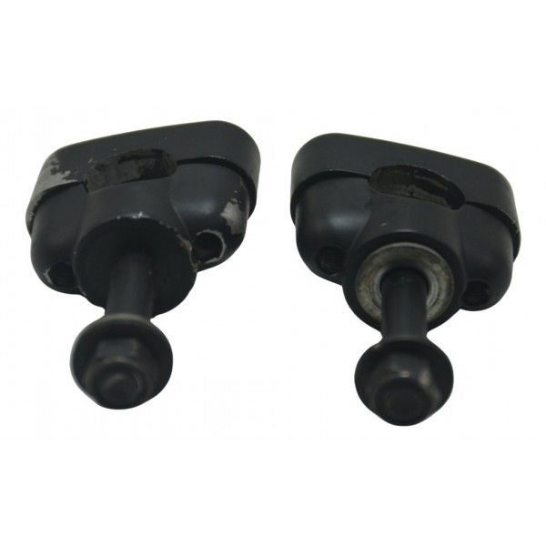 Par Riser Guidão Yamaha Mt 03 16-19 Original Preto