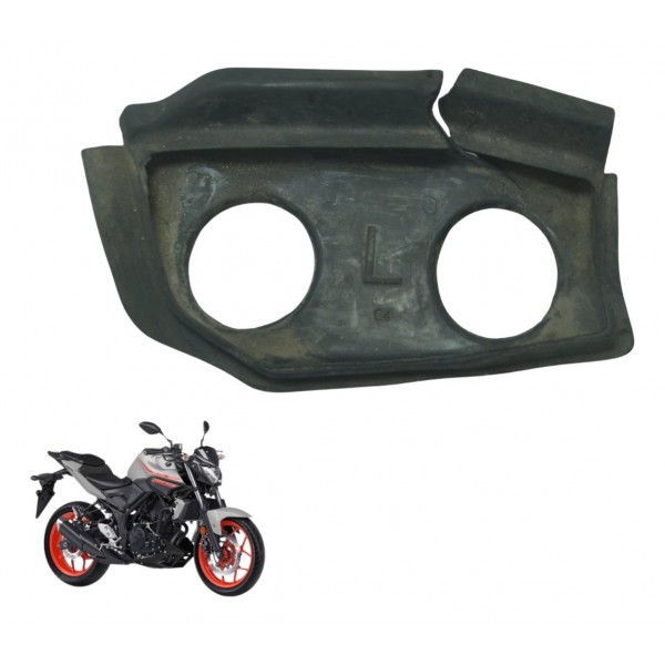 Borracha Acabamento Alça Esq Avaria Yamaha Mt 03 16-19 Orig