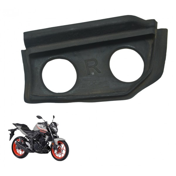 Borracha Acabamento Alça Direita Yamaha Mt 03 16-19 Original