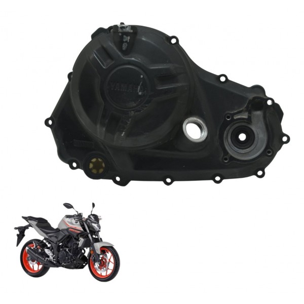 Tampa Motor Embreagem C/ Detalhes Yamaha Mt 03 16-19 Orig