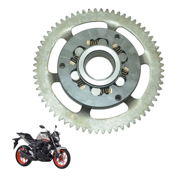 Placa Partida Yamaha Mt 03 16-19 Original