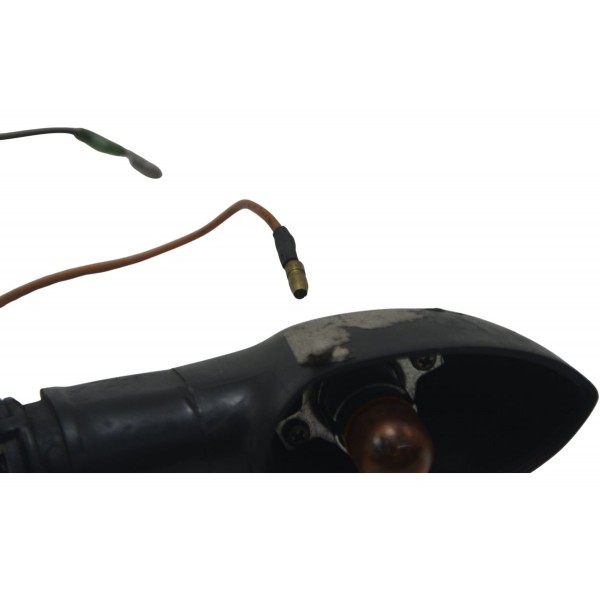 Pisca Dianteiro Esquerdo S/ Lente Yamaha Mt 03 16-19 Orig Esquerdo Preto