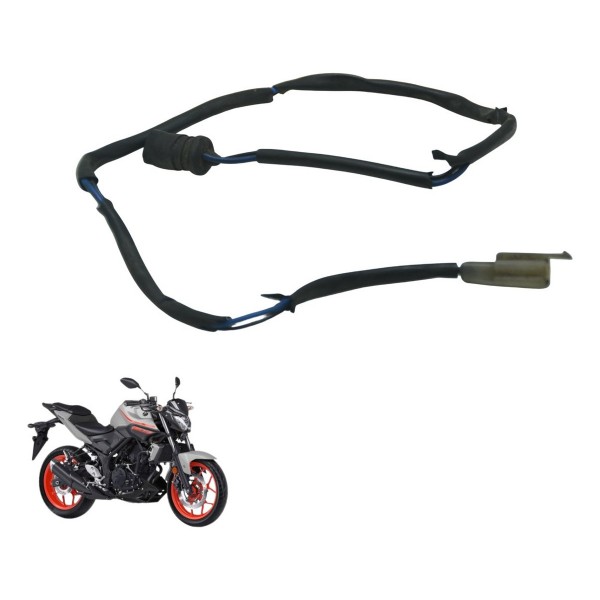 Chicote Luz Placa Yamaha Mt 03 16-19 Original
