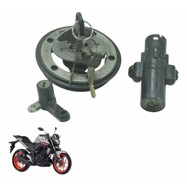 Kit Chave Ignição Yamaha Mt 03 16-19 Original