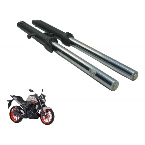 Par Bengalas C/ Detalhes Yamaha Mt 03 16-19 Original