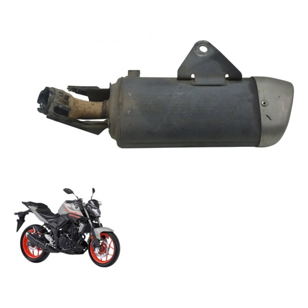 Ponteira Escape Yamaha Mt 03 16-19 Original