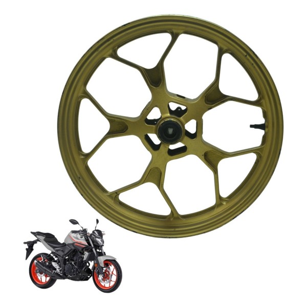Roda Dianteira Yamaha Mt 03 16-19 Original