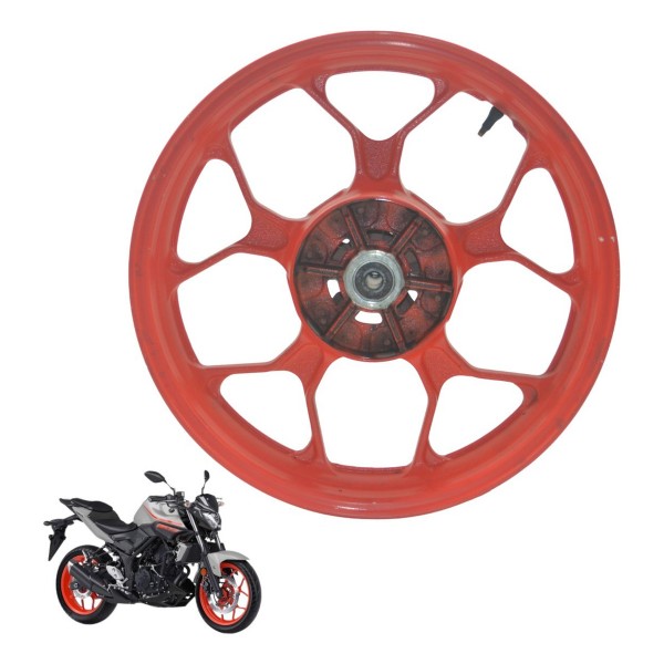 Roda Traseira Yamaha Mt 03 16-19 Original