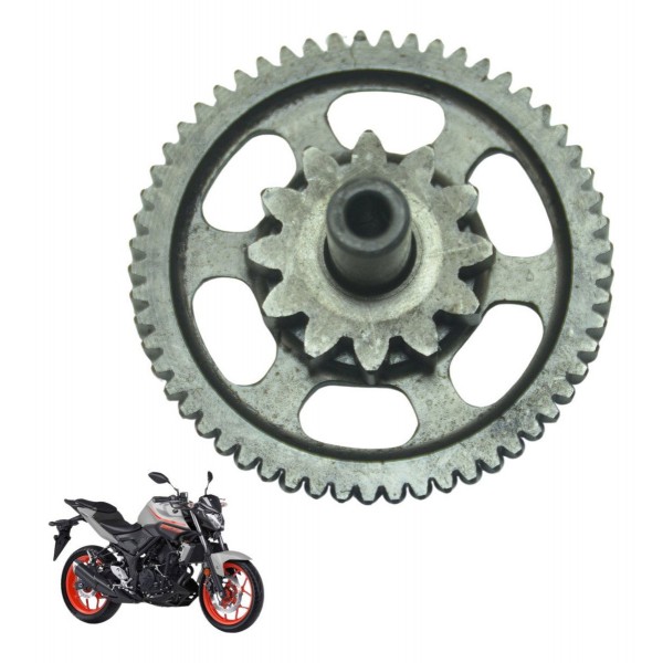 Engrenagem Redução Partida Yamaha Mt 03 16-19 Original