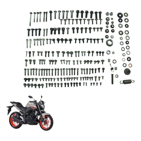 Kit Parafusos Diversos Yamaha Mt 03 16-19 Original