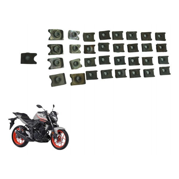 Kit Presilhas Yamaha Mt 03 16-19 Original